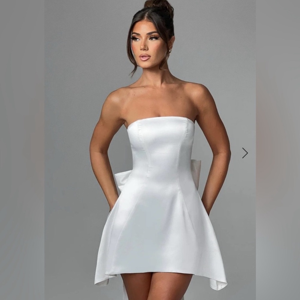 Babyboo freja ivory mini dress